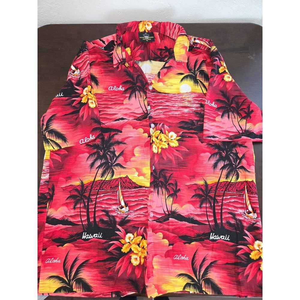 Mens XL Hawaii Button Up Shirt
